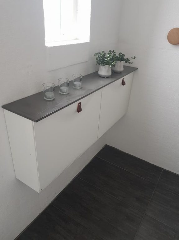 microcement-bordplade